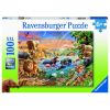 Puzzle 100 Studnia w dżungli XXL