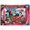 Puzzle 200 Miraculum. Biedronka i Czarny Kot XXL