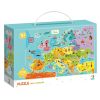 Puzzle 100 Mapa Europy