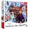 Frozen 2 2w1 Chińczyk - Węże i drabiny TREFL