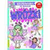 Kolorowanka ze wzorem. Wróżki