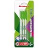 Długopis Flexi Trio Jet Antibacterial nieb. 3szt