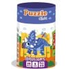 Puzzle sticks. Dinozaury