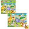 Piankowe puzzle A4. Zabawne obrazki. ZOO