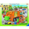 Puzzle w ramce 35 Śmieciarka