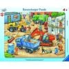 Puzzle w ramce 40 Wielkie pojazdy budowlane
