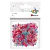 Koraliki plastikowe fasetowane mix 30g
