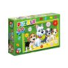 Puzzle 60 Pieski kwiatki