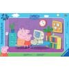Puzzle w ramce 15 Świnka Peppa