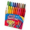 Kredki tetiski świecowe wykręcane 20 kol. KT010-AE