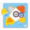 Puzzle 5 mini Rakieta
