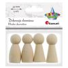 Drewniane pionki 42mm 4szt