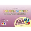 Kolorowanka Papuga Aga opowiada cz.8 - T, D, N