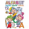 Alfabet. Wzorki, literki, cyferki