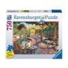 Puzzle 750 Piękne podwórko