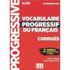 Vocabulaire progressif... klucz ed.3 A2/B1