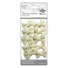 Kokardki jutowe samoprzylepne beżowe 33x25mm 10szt