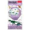 Globus 3D do składania - Dinozaury