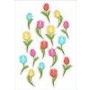 Dekoracje okienne dwustronne - Tulipany 02 16szt