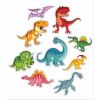 Dekoracje okienne dwustronne - Dinozaury 01 9szt