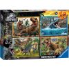 Puzzle 4x100 Jurassic World Bumper Pack