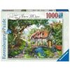 Puzzle 1000 Droga wśród wzgórza kwiatów