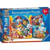 Puzzle dla dzieci 3x49 Psi Patrol