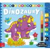 Lubię kolorować. Dinozaury. Kredka segmentowa