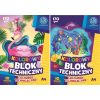 Blok kolorowy barwiony A4/10K 170g (10szt)