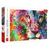 Puzzle 1000 Kolorowy lew TREFL