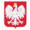 Dekoracje okienne dwustronne - Godło Polski A3