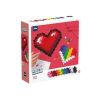 Klocki Plus-Plus Puzzle By Numbers - Serce 250el.