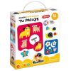 CzuCzu Puzzle kontrastowe Tu pasuje 15m+