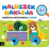 Maluszek nakleja. Książeczka wyszukiwanka z misiem