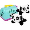 Mała panda z transporterem