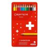 Kredki Swisscolor Aquarelle sześciokątne 12szt