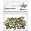 Dzwoneczki metalowe 8/10/12mm złote, srebrne 30szt