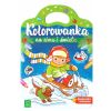Kolorowanka na zimę i święta