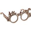Puzzle Drewniane 3D Okulary Domki