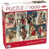 Puzzle 1000 Vintage Christmas Cards