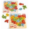 Mapa Polski puzzle