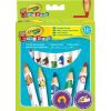Kredki ołówkowe dekorowane Jumbo 8 kolorów CRAYOLA