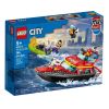 LEGO(R) CITY 60373 Łódź strażacka