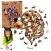 Puzzle drewniane eko 125 Wierny Sirko A3