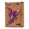 Puzzle drewniane eko 70 Delikatny koliber A4