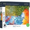 Puzzle 500 Aerial Mindblow: Maze of Colors TREFL