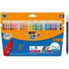 Flamastry Kids Couleur 24 kolory BIC
