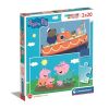 Puzzle 2x20 Super Kolor Peppa Pig