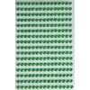 Dżety samoprzylepne zielone 6mm 140szt