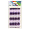 Dżety samoprzylepne fioletowe 4mm 240szt